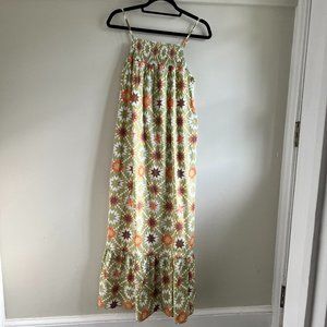 Universal Thread - Smocked Bodice Maxi Dress; Medium